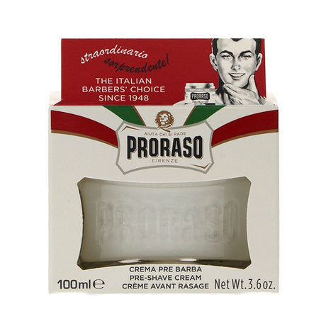 Proraso pre ash balsam creme følsom hud 100ml