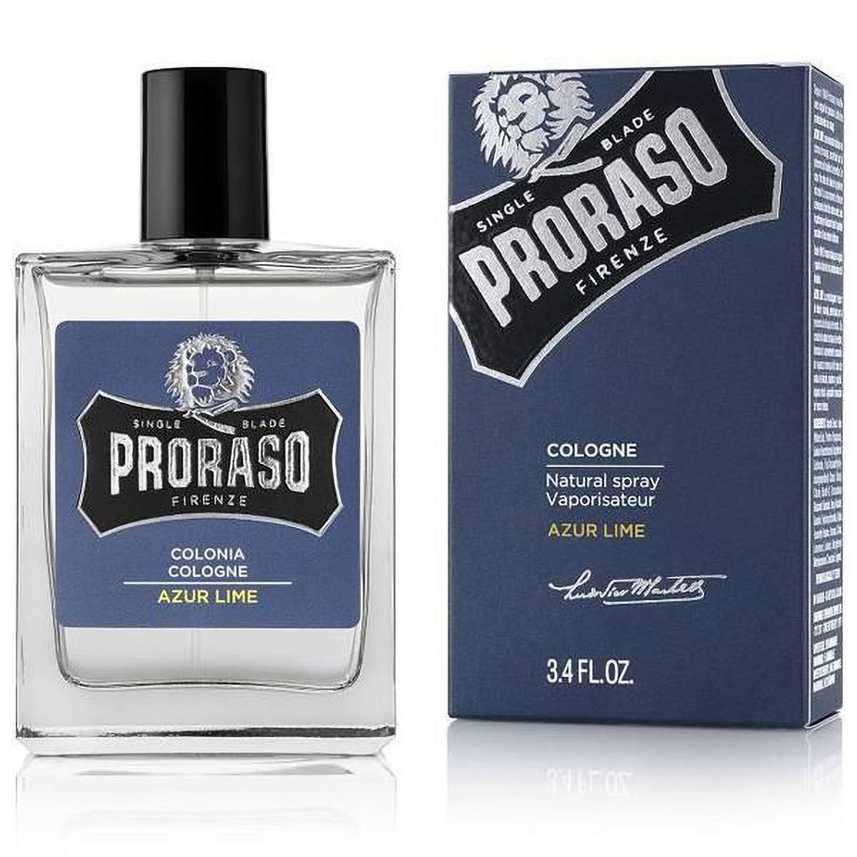 Proraso cologne naturlig spray azur lime 100ml