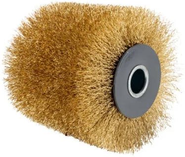 Scheppach stålbørste mrs1300 messing | groft | 125x100 mm - 7903800718