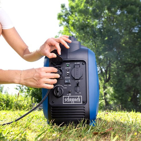Scheppach strømgenerator SG2500i - inverter 2000 watt - 5906226901