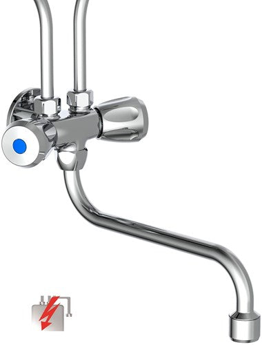Schütte schutte lavtryksarmatur til ovenstående håndvask | krom - 37690