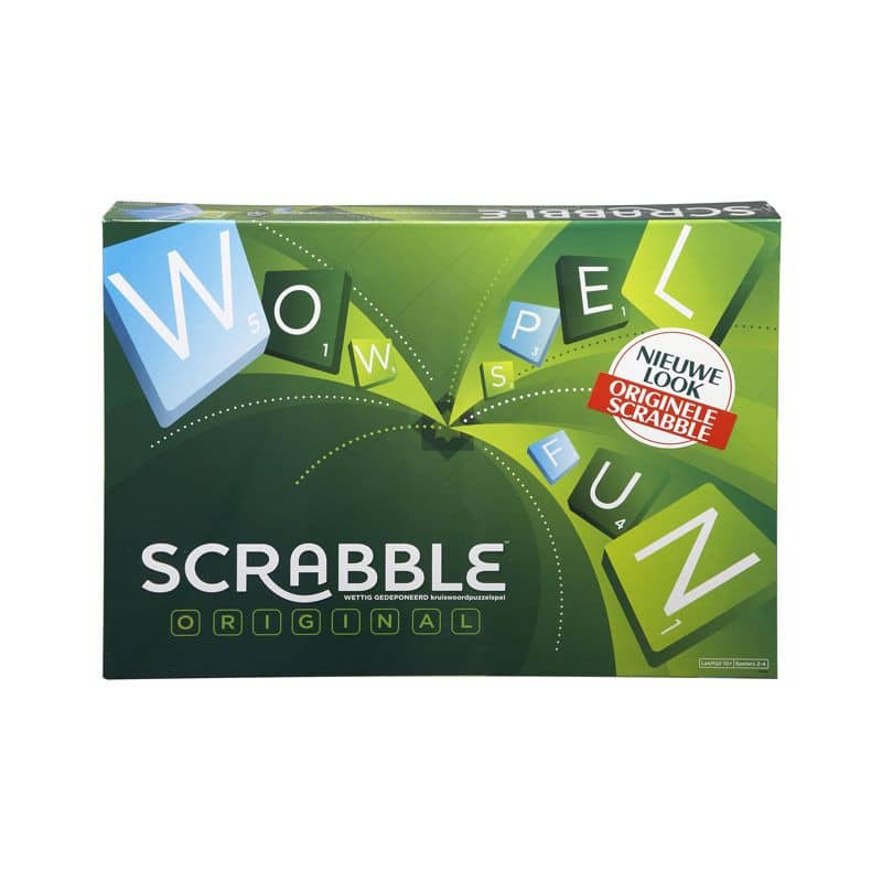Mattel Scrabble krydsordsspillet fra