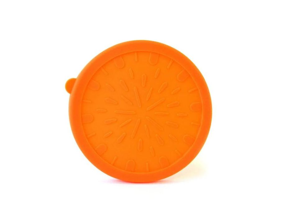 Blåt vand bento låg - seglkop stor - orange