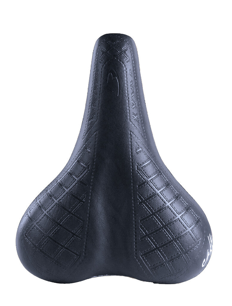 Cykel Sadle Selle Bassano Cafe Racer Bobber for Men - Black