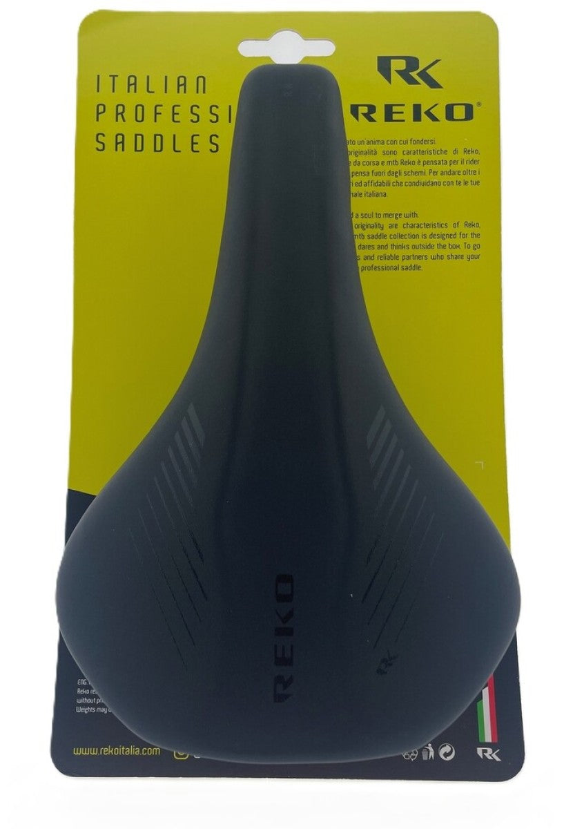 Selle bassano sadel reko rk3, sort