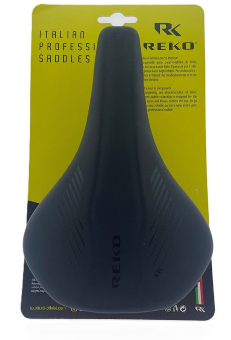 Selle bassano sadel reko rk3, sort