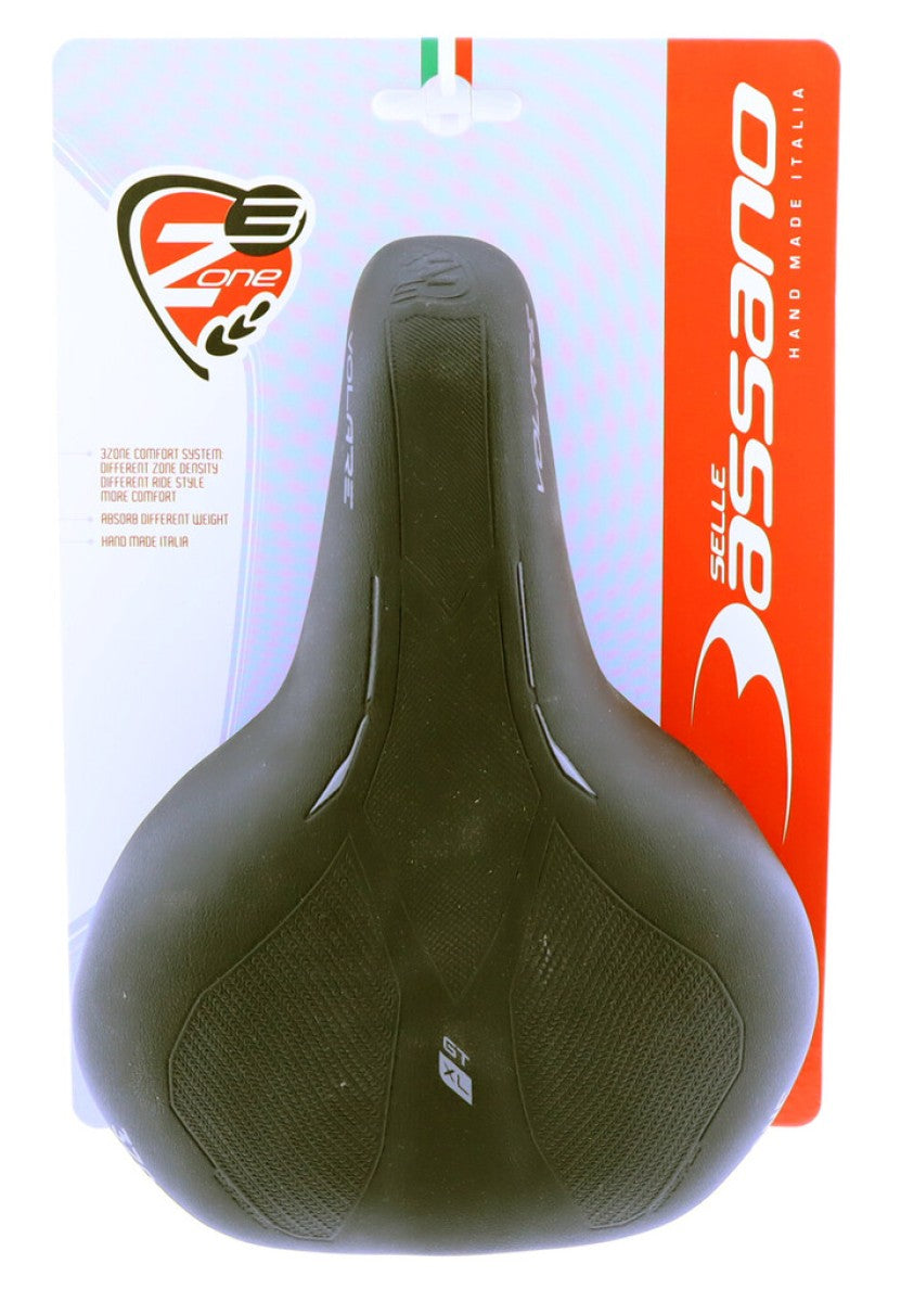 Selle Bassano Selle Bassano sadel Volare Icon GT XL inkl. lamp, black