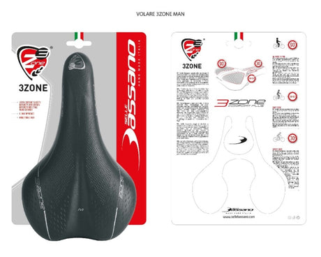 Saddle Selle Bassano Volare M X33 Men - Black