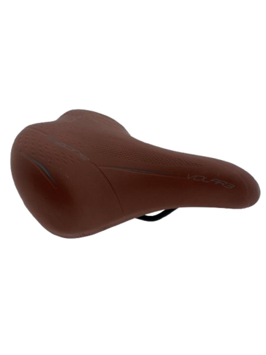 Selle bassano selle bassano sadel volare xxl lysebrun, bigcity