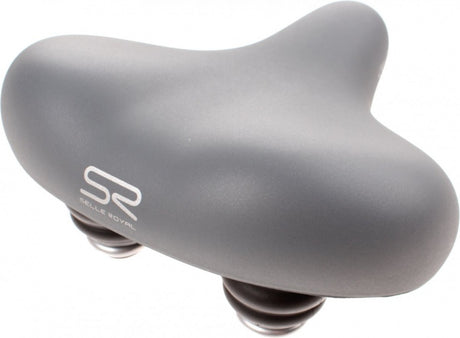 Sælgers sadel 8965 med strop unisex 25 cm grå