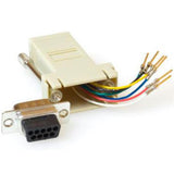 Imp seriel d-sub - rj45 adapterstik
