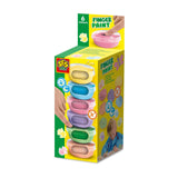 Ses fingermaling pastel 6 farver x 45 ml