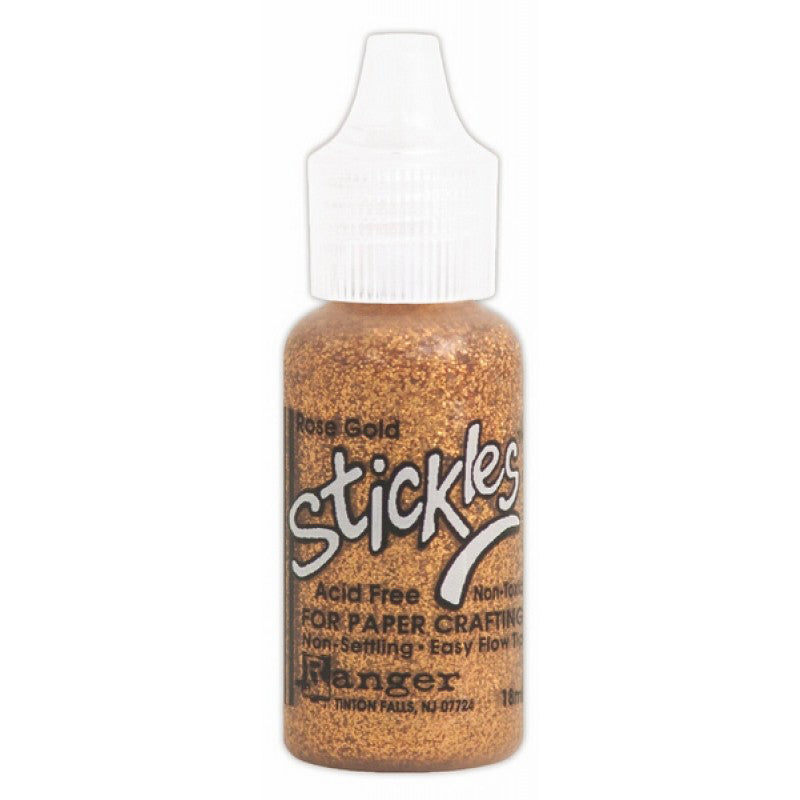 Ranger ink ranger • stickles rosa guld