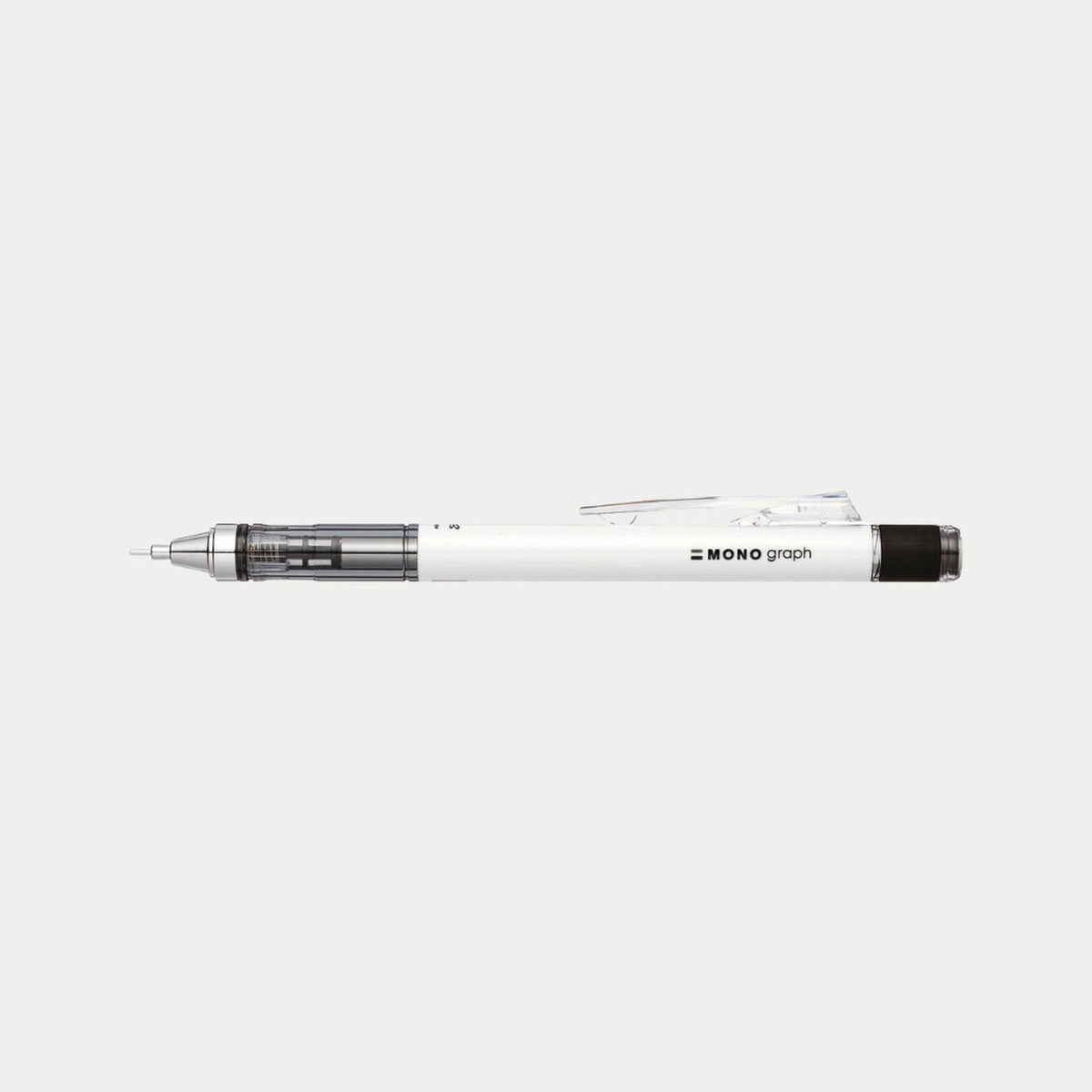 Tombow • mekanisk blyant, monograf, 0,7 mm, hvid