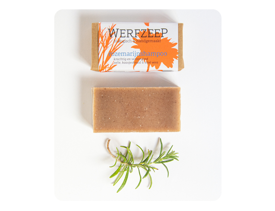 Werfzeep rosmarin shampoo - 100 gr