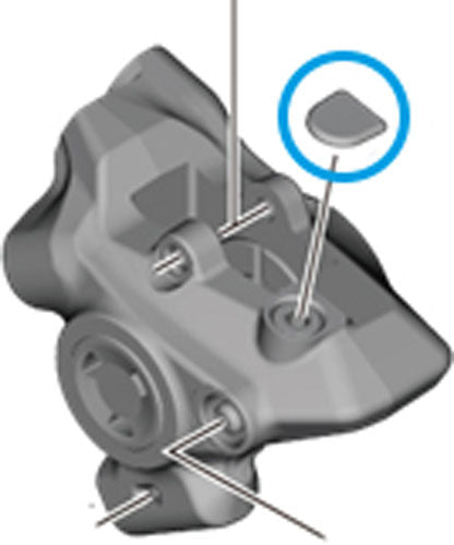 Shimano udluftningsskruelåg til br-r9270