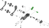Shimano akselenhed til rd-m9000 bagskifterbeslag
