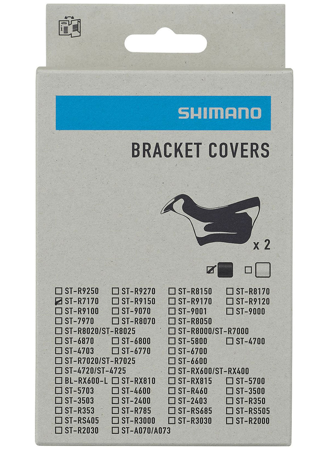Shimano bundbeslag dækker til st-r7170
