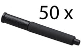 Shimano forseglet hætte med tunge og gummiskjold (50 stk.)