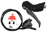 Shimano grx st-rx820-la+br-rx820 skivebremse foran