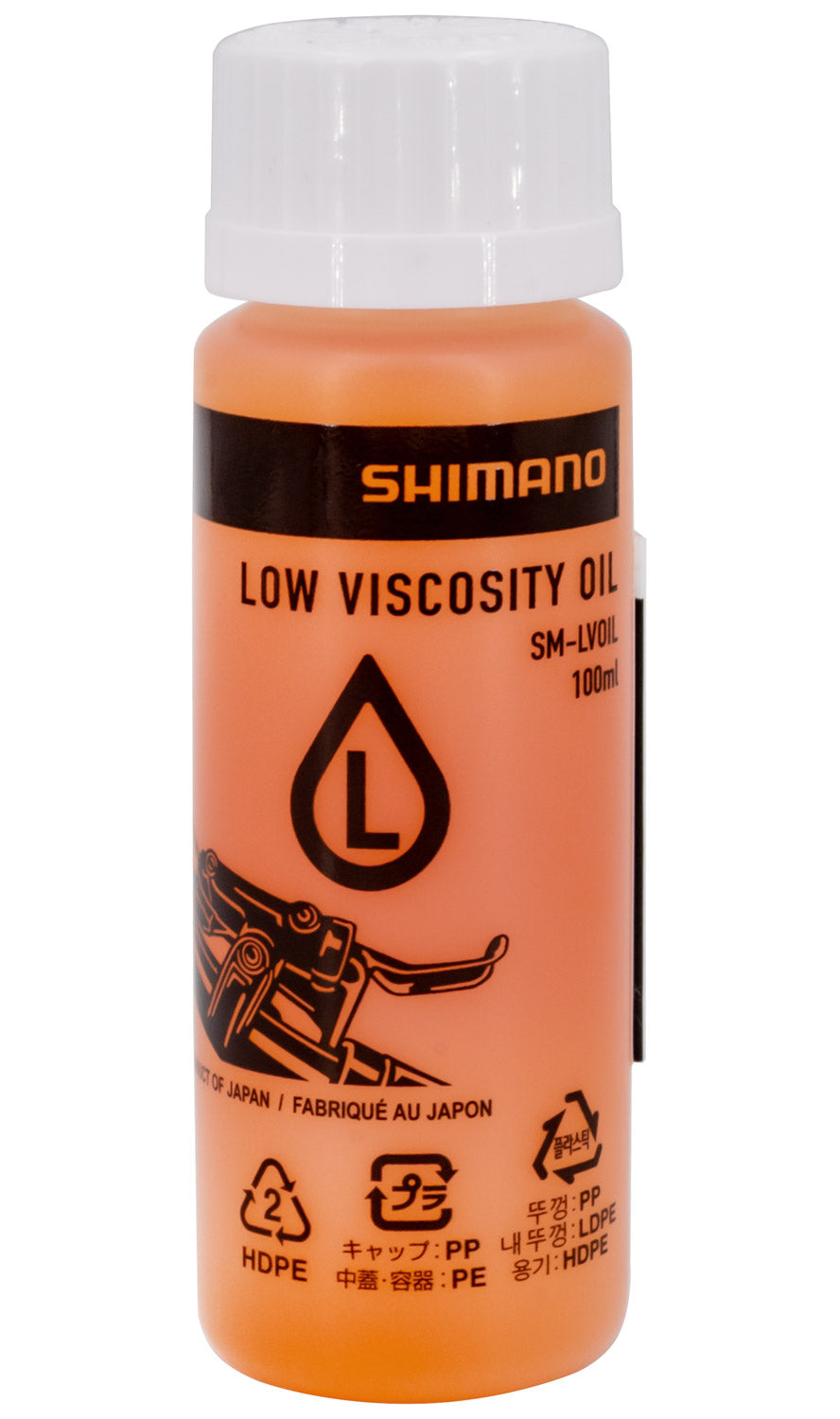 Shimano mineralolie til skivebremse med lav viskositet | 500 ml