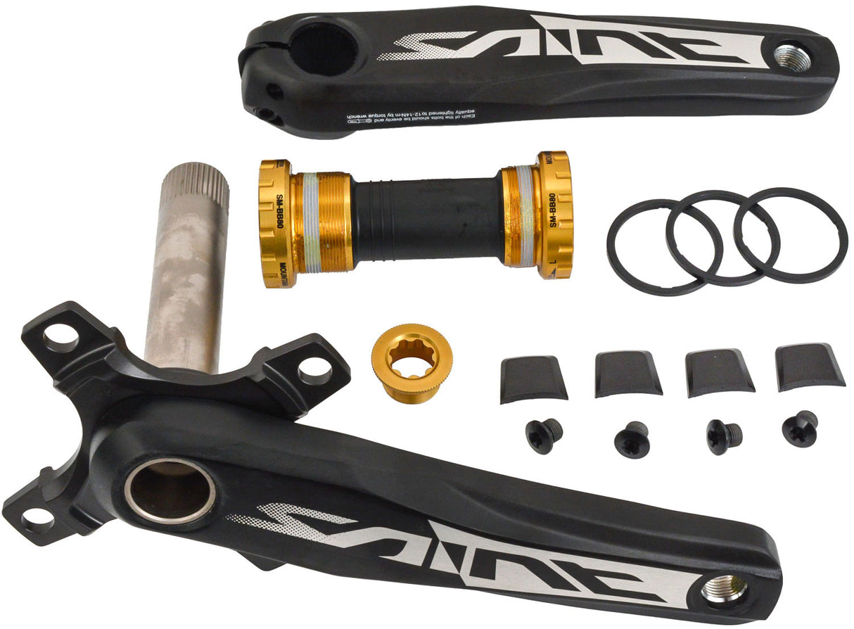 Shimano saint fc-m820 10-gears håndsving uden klinge