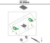 Shimano klemme til steps sc-en610 skærmholder