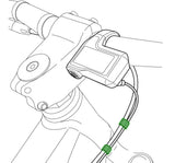 Shimano steps monteringsklemme til ew-sd50 kabel