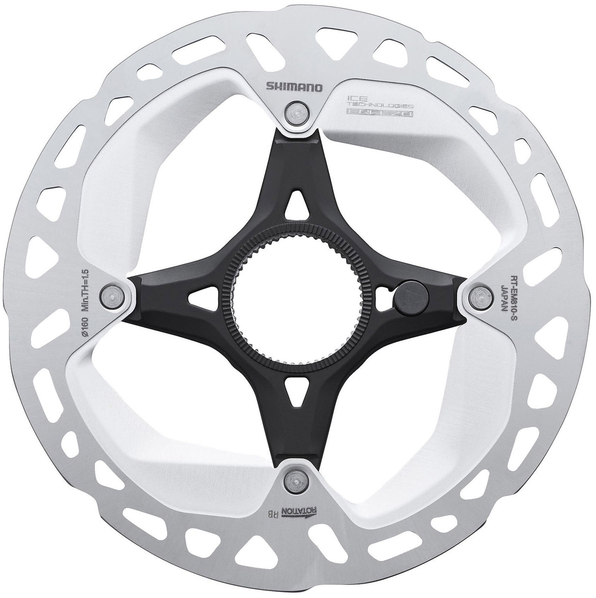 Shimano steps rt-em810 center-lock disc rotor til e-cykel