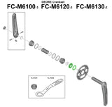 Shimano låsering til fc-m6100-1