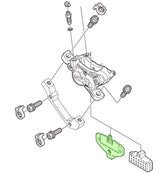 Shimano pad spacer til br-m820 br-m640 m9120