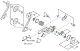 Shimano cam enhed til rd-m820 786 675 640 615