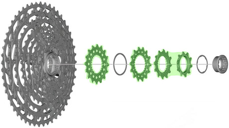 Shimano tandhjul til cs-m9100 m8100 m7100
