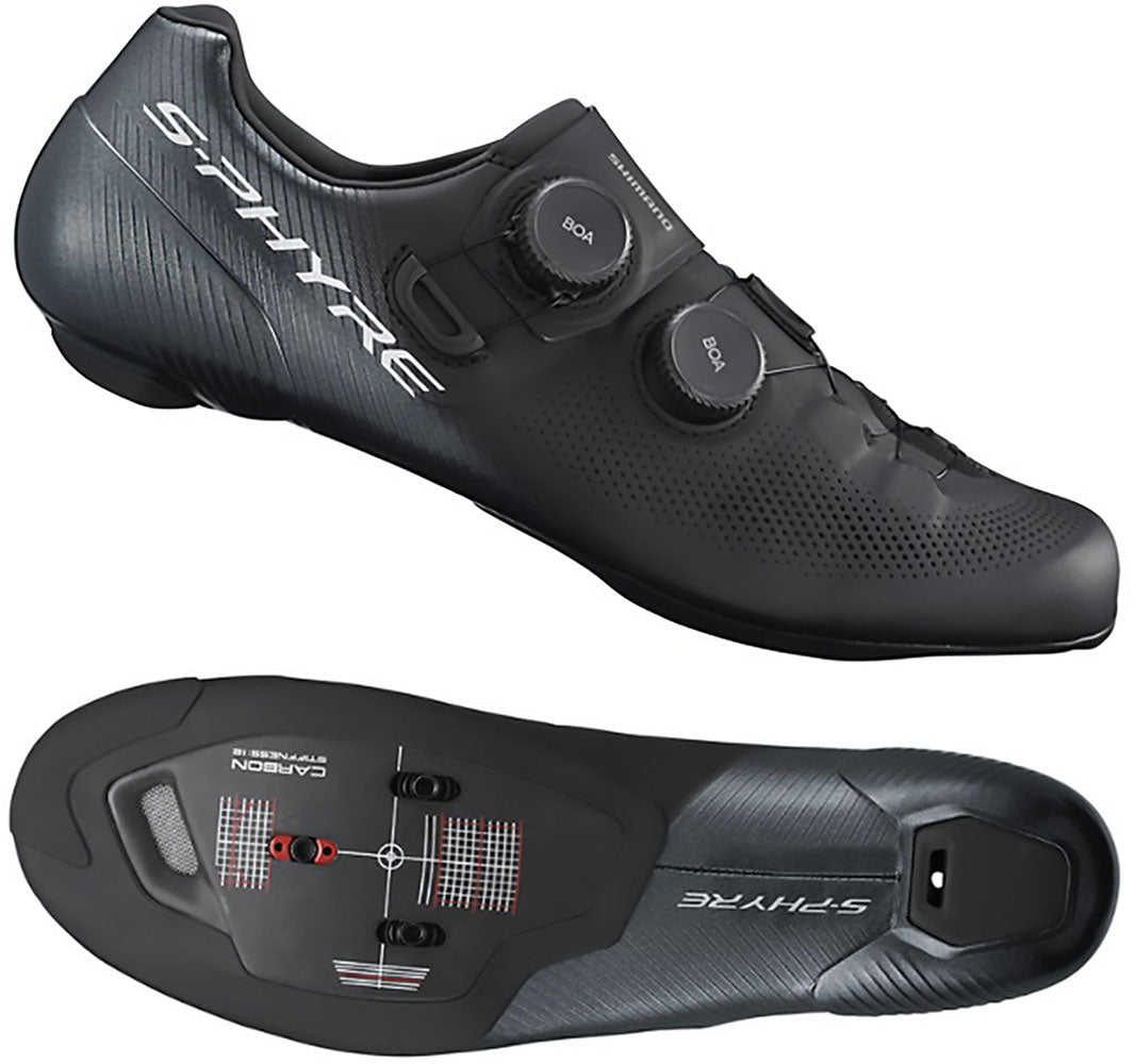 Shimano sh-rc903 s-phyre sort - landevejscykelsko brede