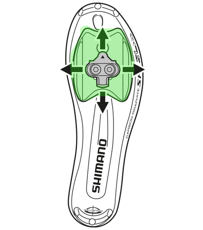 Shimano sm-sh40 klamperadapter til spd pedaler