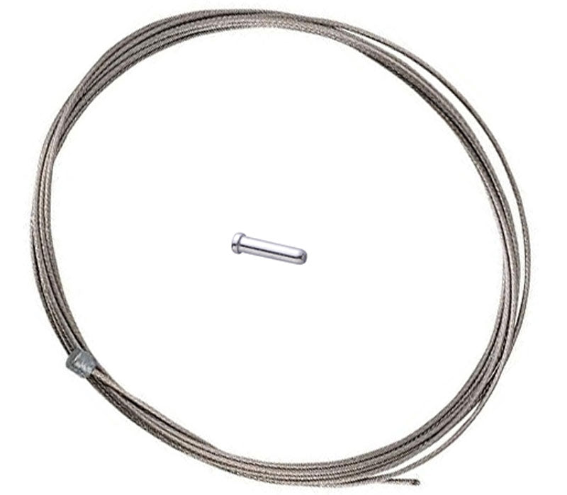 Shimano tandem rustfrit stål sus shift inderkabel 1,2mm x 3000mm