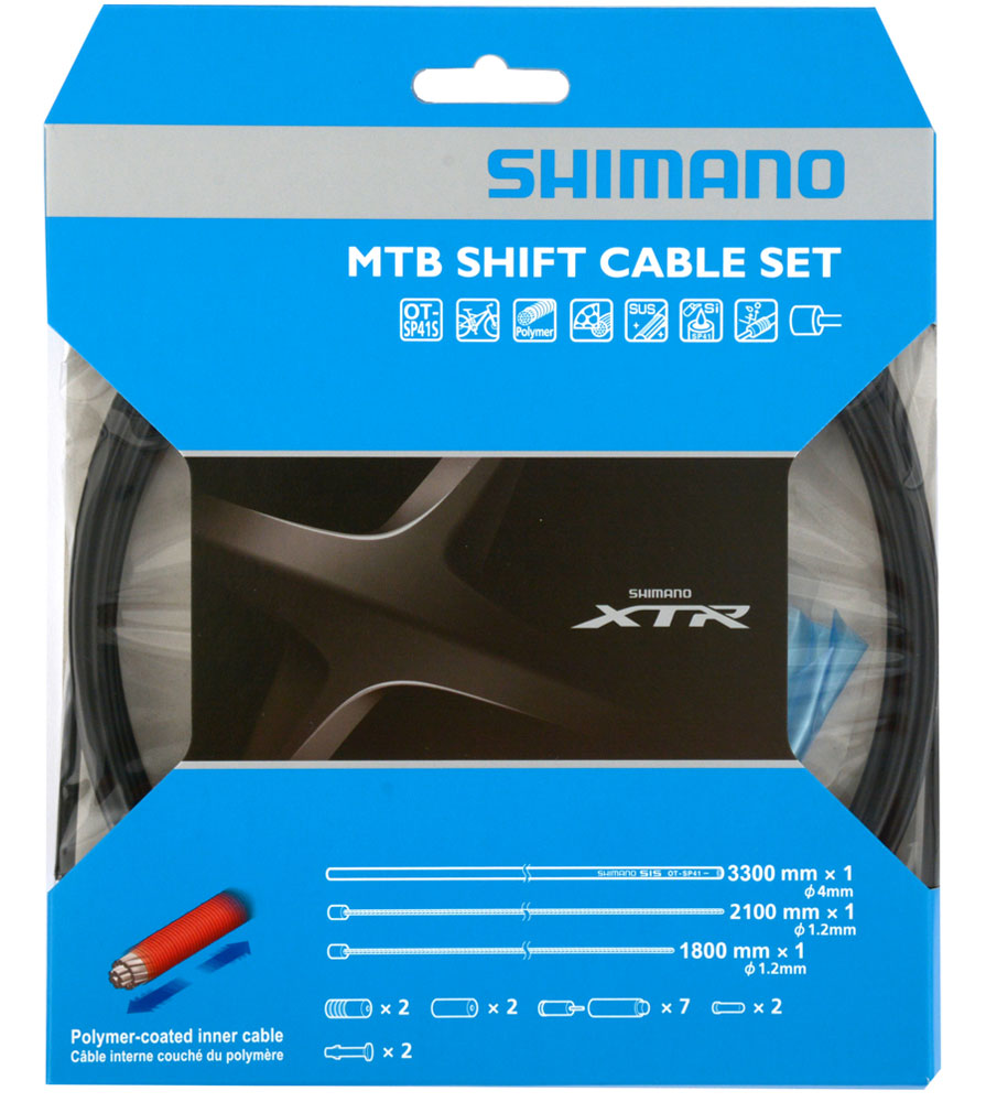 Shimano xtr ot-sp41 polymer skiftekabelsæt