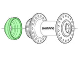 Shimano dækseldæksel midterlåsbeslag