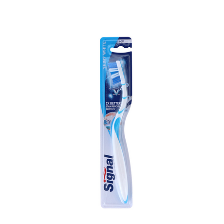 Signal tandenborstel shiny white soft