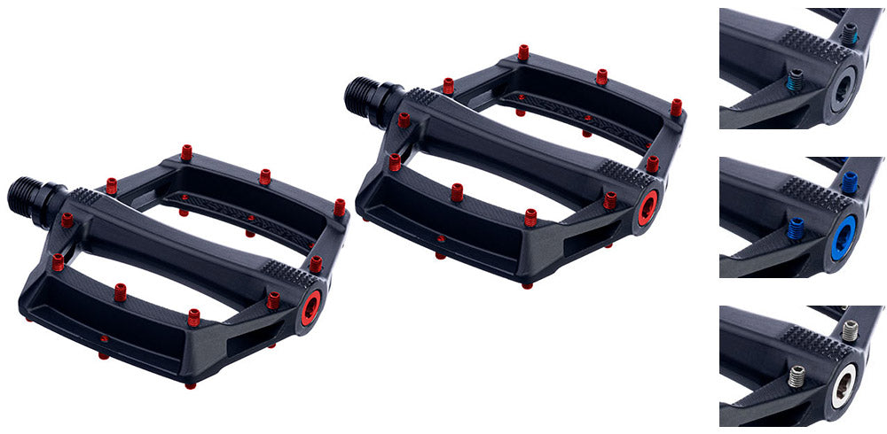 Six pack racing trussel komp pedaler | stealth sort