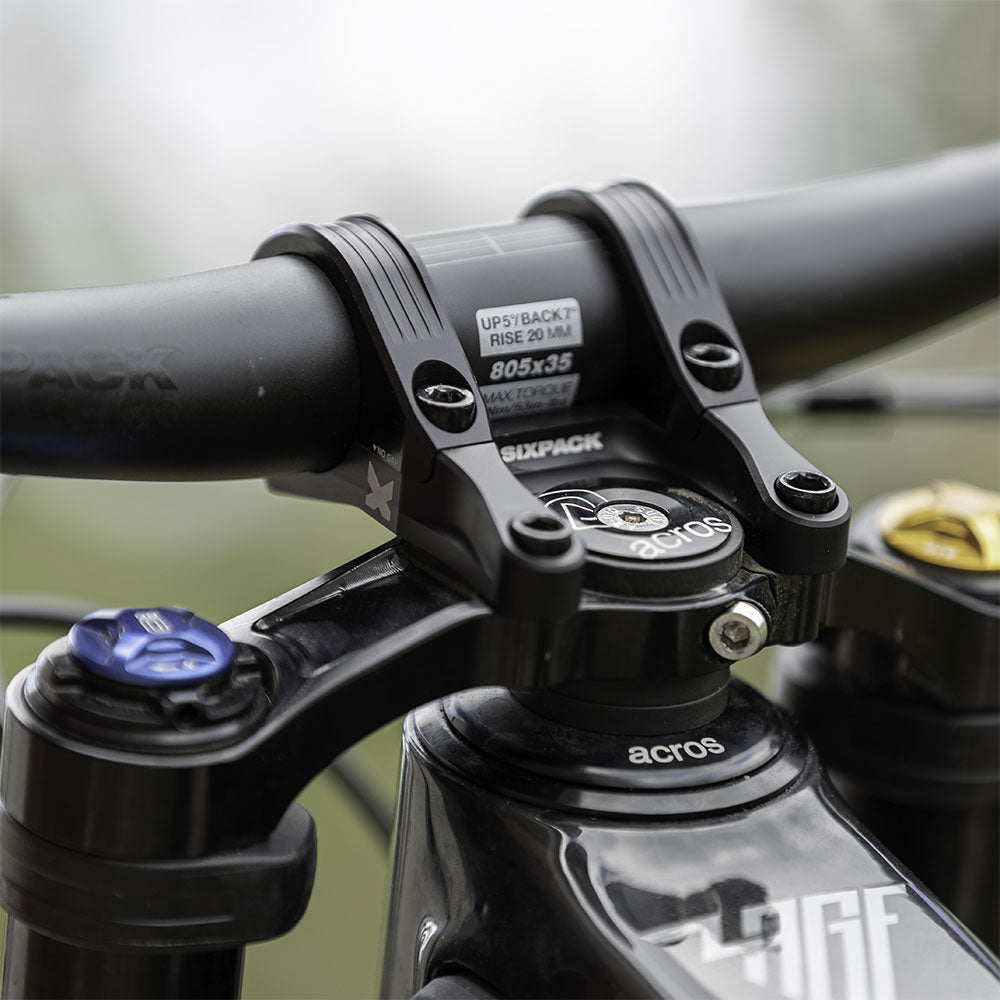 Sixpack racing millennium din del ø31.8mm direkte mount vorbau