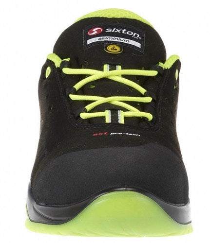 Sixton peak 91328-01 cuban laag s1p | zwart geel | maat 45 - 00.091.010.45