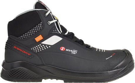 Sixton peak muscle hoog 43486-00 s3 | zwart grijs | maat 42 - 8053470572166