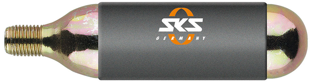 Sks tyskland co₂ -patron gummieret med gevind 16g