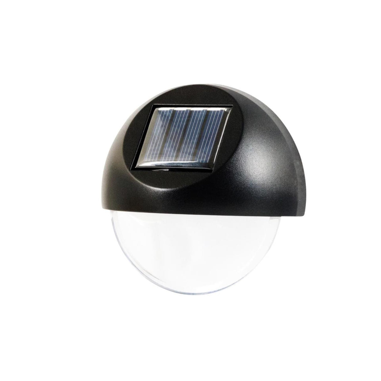 Ezolar LED solcelle væglampe sæt rundt 8,7x8,8x3,9cm 2-delt varm hvid