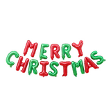 Slinger ballon folie merry christmas 40cm