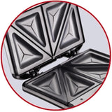Tefal sandwich maker ultrakompakt rustfrit stål