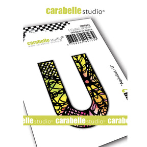 Carabelle studio • klynge stempel lille alfabet u