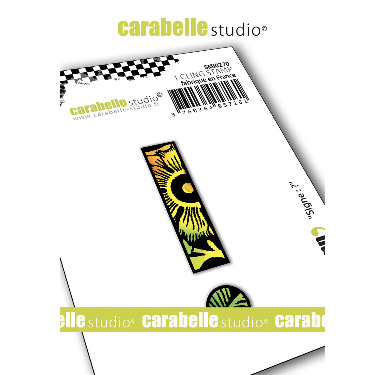 Carabelle studio • klæbestempel lille symbol !