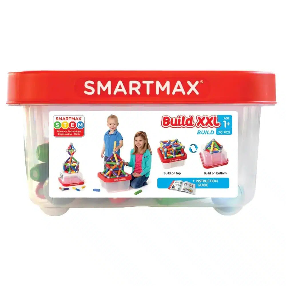Smart spil smart max - byg xxl kuffert med 70 dele